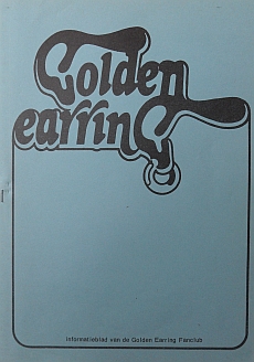 Golden Earring fanclub magazine 1977#8 front cover